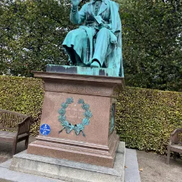 Hans Christian Andersen Statue — Copenhagen, Capital Region of Denmark, Denmark