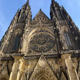 Level Of Detail At Prague Castle's Cathedral