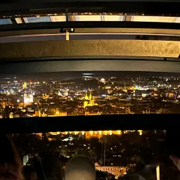 Prague From The Funicular