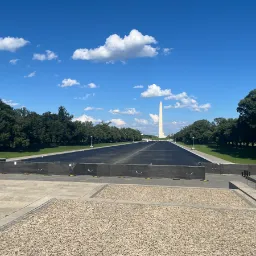 Reflecting Pool Covered Up — Washington, District of Columbia, United States
