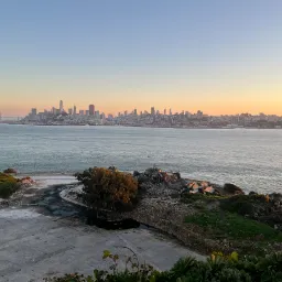 SF Skyline From Alcatrez Island — San Francisco, California, United States