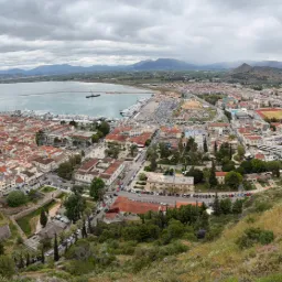 Naflio, view from the Palamidi castle