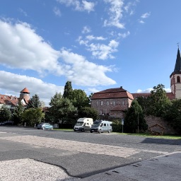 Motorhome Stopover at Vachwerk - Vacha