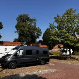 Motorhome Stopover by the Town Wall – Angermünde