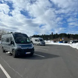 Motorhome Parking at Wasserkuppe – Gersfeld — Obernhausen, Hesse, Germany