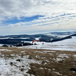 Wasserkuppe – A Paradise for Paragliders — Obernhausen, Hesse, Germany