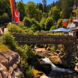 Triberg Waterfalls – Black Forest — Triberg (Kernstadt), Baden-Württemberg, Germany