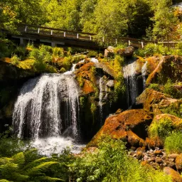 Triberg Waterfalls – Black Forest -2 — Triberg (Kernstadt), Baden-Württemberg, Germany