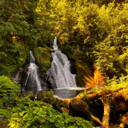 Triberg Waterfalls – Black Forest -3 — Triberg (Kernstadt), Baden-Württemberg, Germany