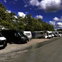 Motorhome Stopover at the Fairground – Neustadt an der Aisch